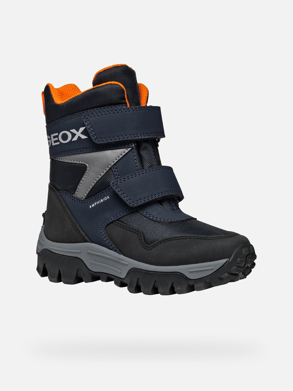 Geox Sötétkék fiú téli cipő Geox Himalaya B ABX