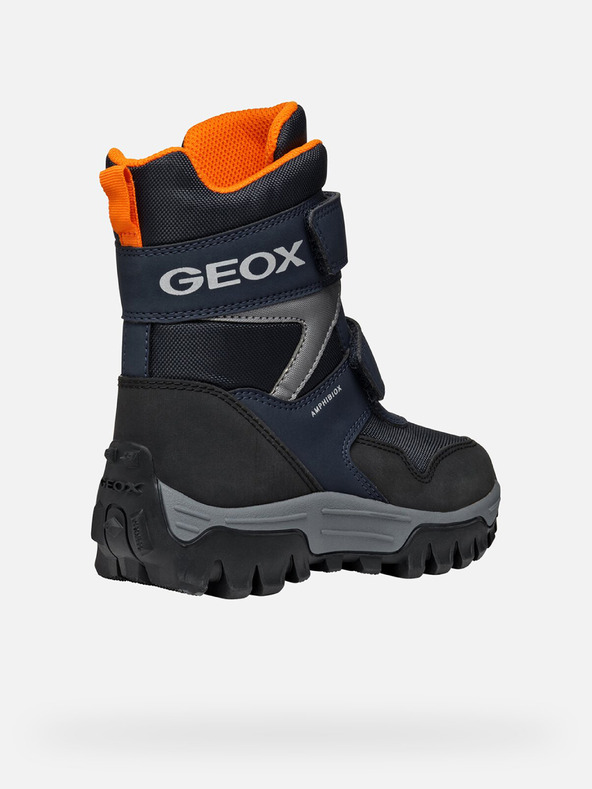 Geox Sötétkék fiú téli cipő Geox Himalaya B ABX