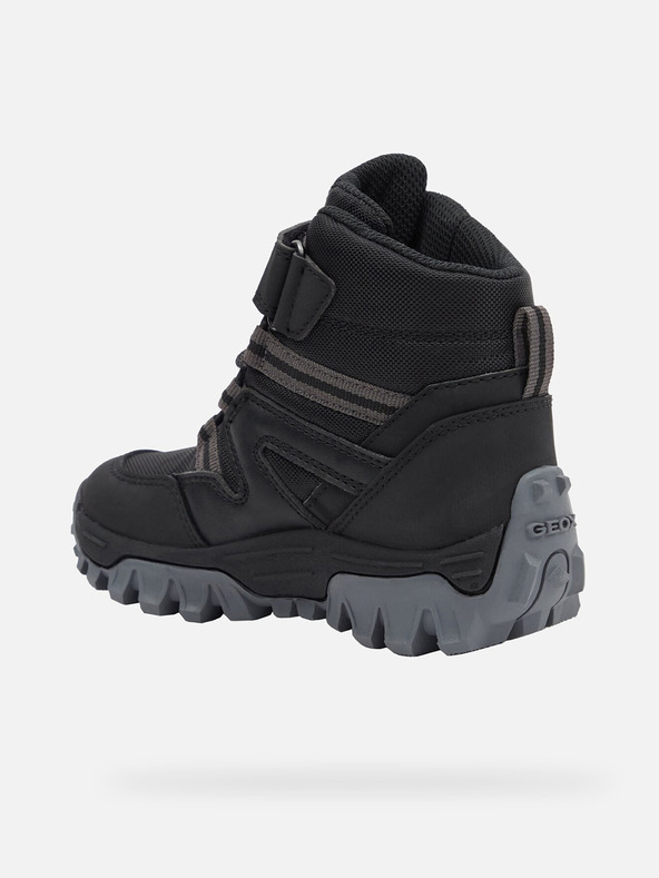 Geox Fekete fiú bokacipő Geox Himalaya B Abx