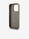 DKNY PU bőr Ismétlődő mintás alsó csíkos MagSafe hátlap iPhone 15 Pro Max Brown DKNY barna DKNY