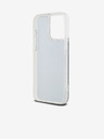 DKNY Folyékony csillogó íves logós hátlap iPhone 13 Pro Max-hoz Fekete DKNY