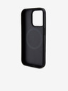 DKNY PU bőr Ismétlődő mintás alsó csíkos MagSafe hátlap iPhone 12/12 Pro Fekete DKNY DKNY