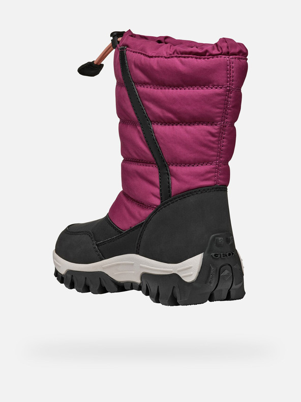 Geox Piros lány téli cipő Geox Himalaya B Ab