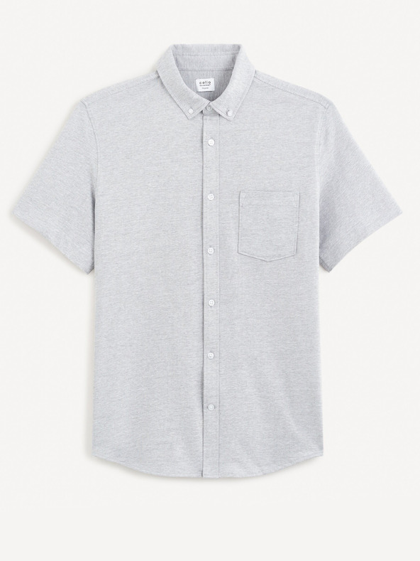 Celio Világosszürke férfi ing Celio Barik