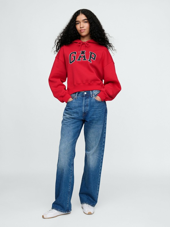GAP VintageSoft crop pulóver GAP
