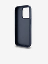 DKNY PU bőr kockás mintás és csíkos hátlapi borító iPhone 15 Pro-hoz Kék DKNY DKNY
