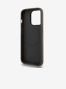 DKNY PU bőr Stack Logo Magsafe hátlap iPhone 15 Pro szürke DKNY szürke DKNY