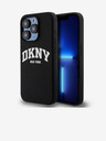DKNY Folyékony szilikon Arch Logo MagSafe hátlap iPhone 15 Pro fekete DKNY Folyékony szilikon Arch Logo MagSafe hátlap iPhone 15 Pro fekete DKNY