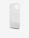 DKNY Folyékony csillogó íves logós hátlap iPhone 15-hez Átlátszó DKNY