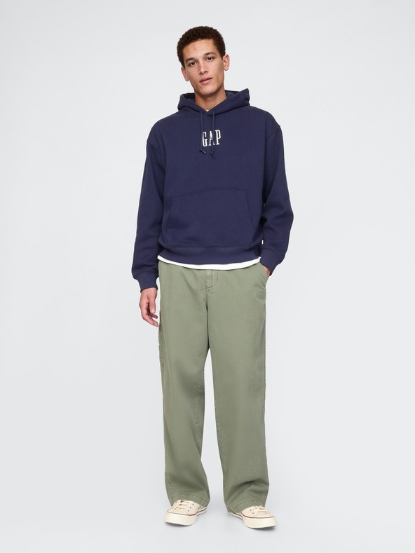 GAP Oversize polár pulóver GAP