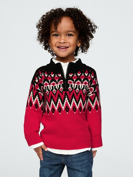 GAP Baby pulóver Fair Isle GAP