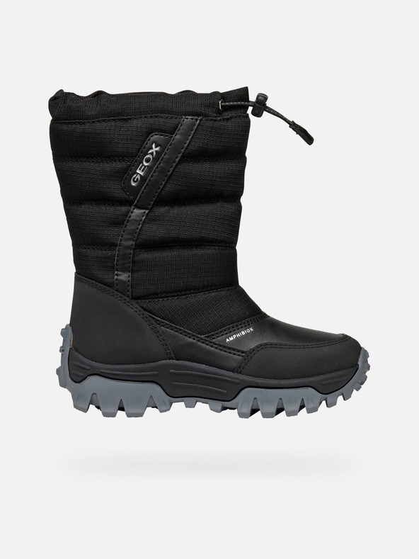 Geox Fekete fiú téli cipő Geox Himalaya ABX