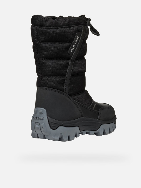 Geox Fekete fiú téli cipő Geox Himalaya ABX