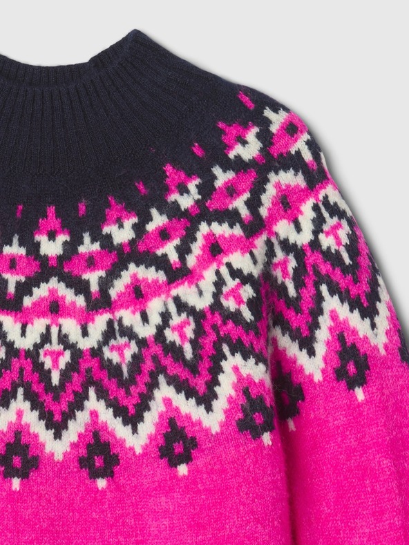 GAP Baby Fair Isle kötött ruha GAP