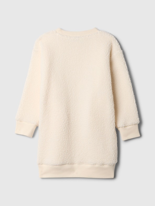 GAP Baby sherpa pulóverruha logóval GAP