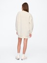 GAP Gyerek oversize sherpa ruha logóval GAP