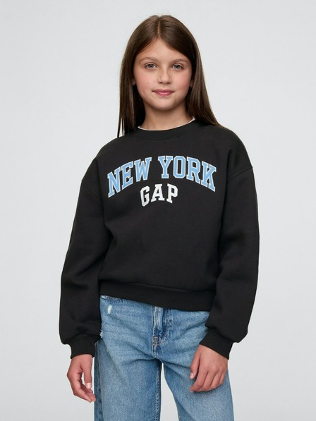 GAP Gyerek oversize pulóver logóval GAP