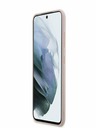 Guess PU 4G Metal Logo Zadní Kryt pro Samsung Galaxy S23 Pink Telefontok