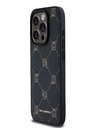 Karl Lagerfeld PU Karl Heads Pattern Magsafe hátlapi borító iPhone 15 Pro Max fekete Karl Lagerfeld fekete Karl Lagerfeld