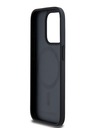 Karl Lagerfeld PU Karl Heads Pattern Magsafe hátlapi borító iPhone 15 Pro Max fekete Karl Lagerfeld fekete Karl Lagerfeld