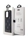 Karl Lagerfeld PU Karl Heads Pattern Magsafe hátlapi borító iPhone 15 Pro Max fekete Karl Lagerfeld fekete Karl Lagerfeld