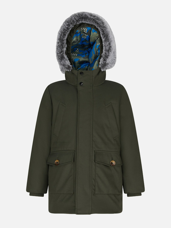 Geox Khaki színű fiú Geox Norwolk kabát