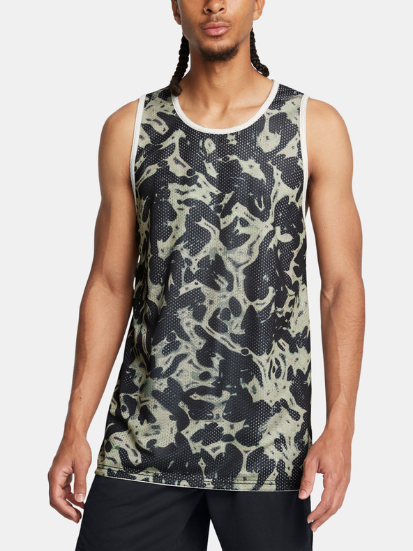 Under Armour Férfi atlétatrikó Under Armour UA Zone Reversible Jsy-GRN