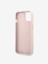 Guess Guess PU 4G fém logós hátsó borító iPhone 13 rózsaszínhez