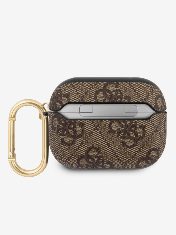 Guess 4G Script PC/PU Airpods Pro Brown Tok