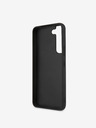 Guess PU 4G Metal Logo Zadní Kryt pro Samsung Galaxy S23 Grey Telefontok