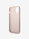 Guess Guess PU 4G fém logós hátlap az iPhone 14 rózsaszínű készülékhez