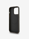 DKNY PU bőr Stack Logo Magsafe hátlap iPhone 15 Pro Max szürke DKNY szürke DKNY