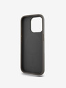 DKNY PU bőr kockás mintás Magsafe hátlap iPhone 15 Pro bézs DKNY 15 Pro bézs DKNY
