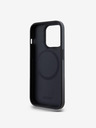 DKNY PU bőr Stack Logo Magsafe hátlap iPhone 15 Pro Max-hoz Fekete DKNY DKNY