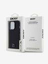 DKNY PU bőr Stack Logo Magsafe hátlap iPhone 15 Pro Max-hoz Fekete DKNY DKNY