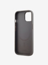 DKNY PU bőr Stack Logo Magsafe Magsafe hátlap iPhone 15 szürke DKNY DKNY