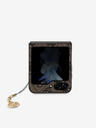 Guess Guess 4G Charm hátlapi borító Samsung Galaxy Z Flip 5 készülékhez Barna