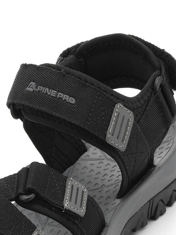 ALPINE PRO Nyári kültéri szandál ALPINE PRO KILEW fekete