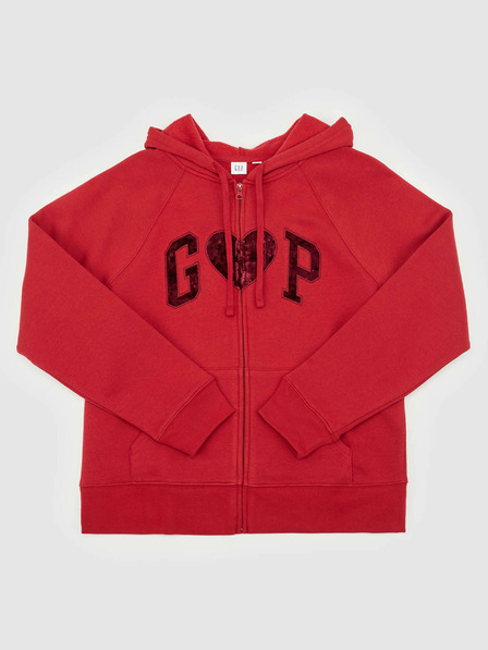 GAP VintageSoft cipzáras pulóver GAP