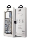 Karl Lagerfeld Folyékony csillogó monogramos gradiens hátlap iPhone 15 Pro Max fekete Karl Lagerfeld fekete Karl Lagerfeld