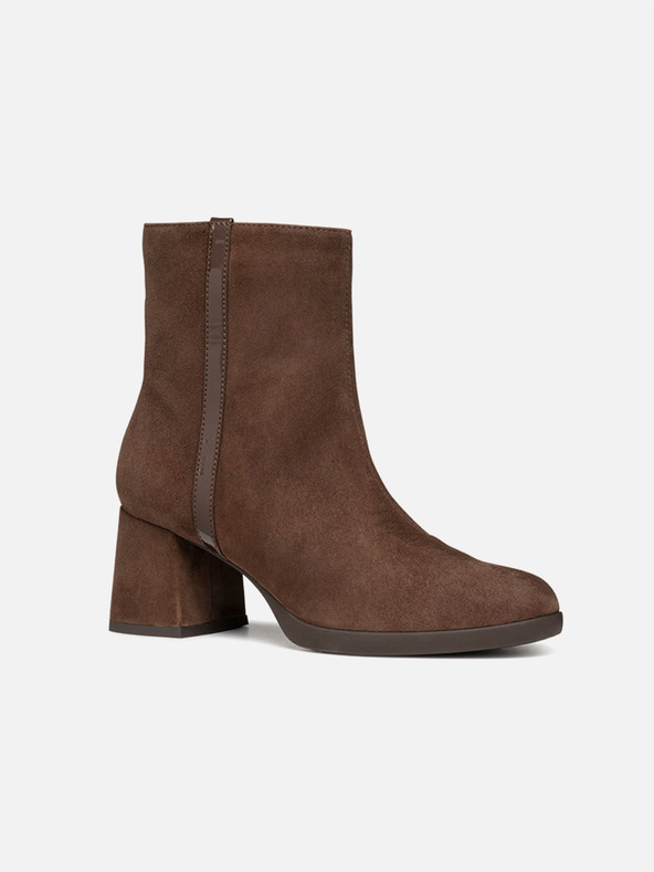 Geox Sötétbarna Női Geox Walk Pleasure 55 Boka Csizma