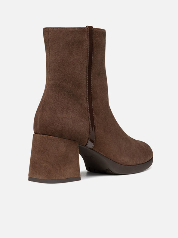 Geox Sötétbarna Női Geox Walk Pleasure 55 Boka Csizma