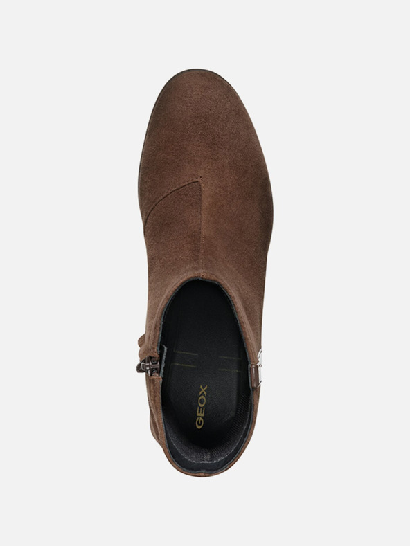 Geox Sötétbarna Női Geox Walk Pleasure 55 Boka Csizma