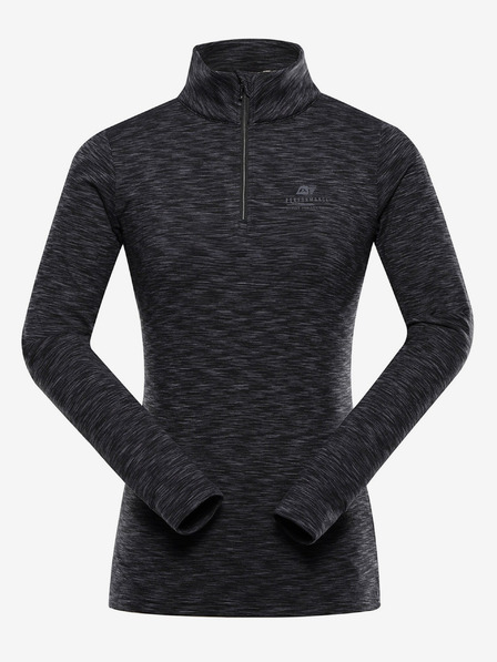 ALPINE PRO Női gyorsszárító pulóver ALPINE PRO QADA fekete