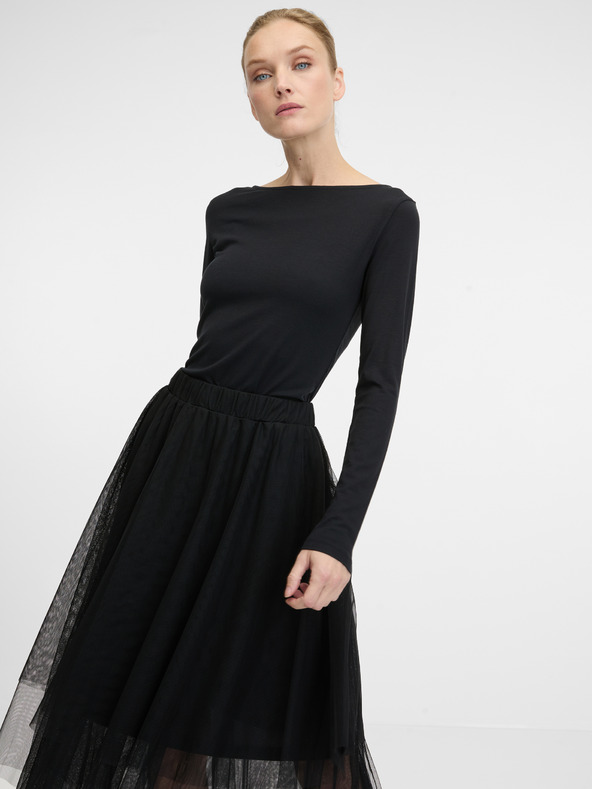 Orsay ORSAY fekete női szoknya