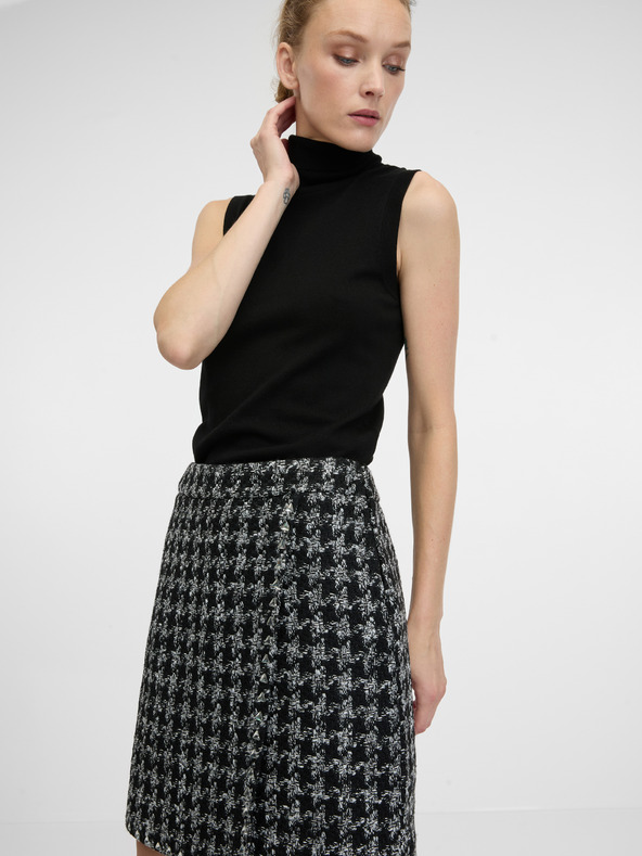 Orsay ORSAY fekete női szoknya