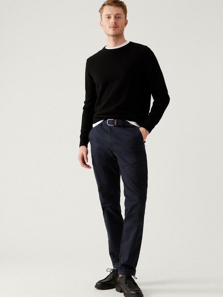 Marks & Spencer Sötétkék férfi chino nadrág Marks & Spencer