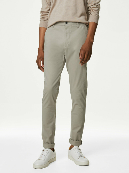 Marks & Spencer Világosszürke férfi chino nadrág Marks & Spencer