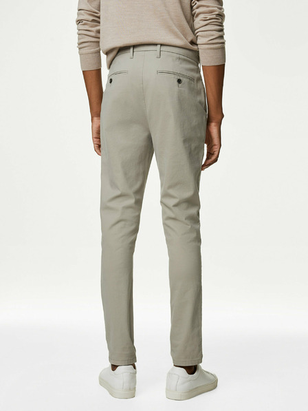 Marks & Spencer Világosszürke férfi chino nadrág Marks & Spencer