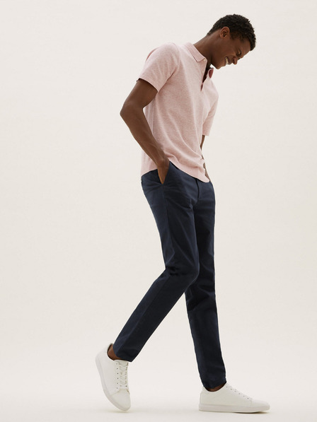 Marks & Spencer Sötétkék férfi chino nadrág Marks & Spencer